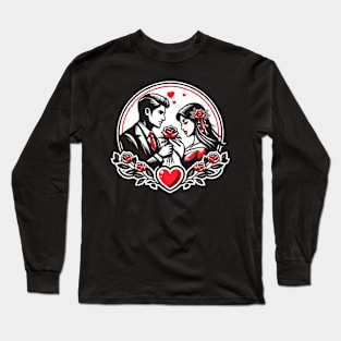 Happy valentines Long Sleeve T-Shirt